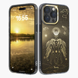 Naciey Zodiac Sign Phone Case, Gemini Phone Case for iPhone 14 Pro Max, Using High-Quality TPU Material, Metal Buttons and Camera Frame, Oil-Repellent and Fingerprint-Proof, Ideal for those who pursue fashion and functionality.