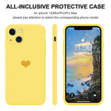 Candy Color Liquid Silicone iPhone Case Lemon Yellow