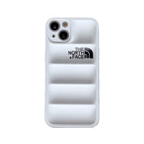 Luxury Cool Down Jacket iPhone Case White Color